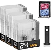 SpaceAid Travel Vacuum Bags for Luggage with Electric Pump, 24 Pack Vacuum Seal Bags for Clothing Travel, Space Saver Compression Bag for Backpack and Suitcase