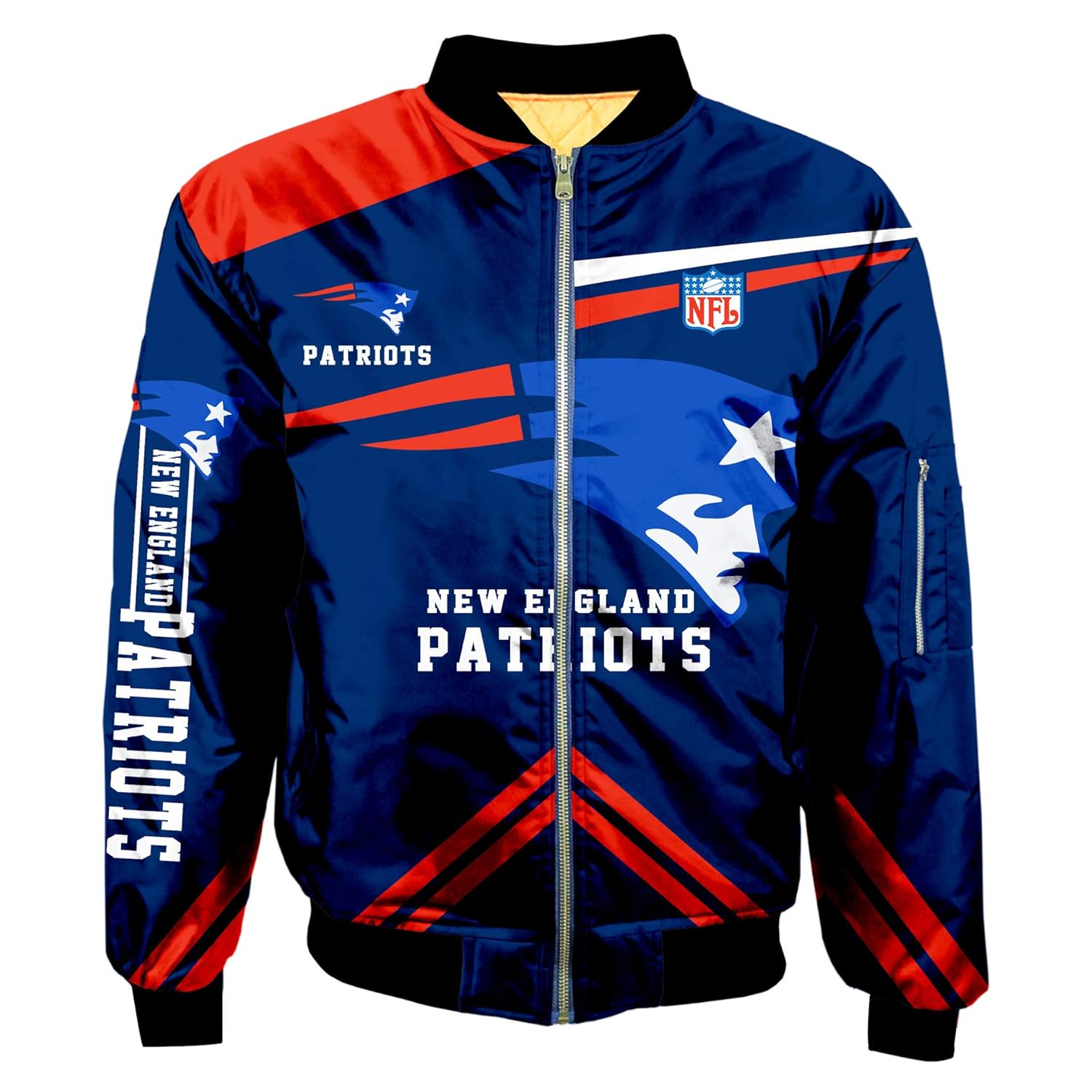 Buy Football Nfl Super Bowl Champions Jackets Mens Autumn Winter Outdoor Sports Big Size Outerwear Coats New England Patriots 3xl At Amazon In