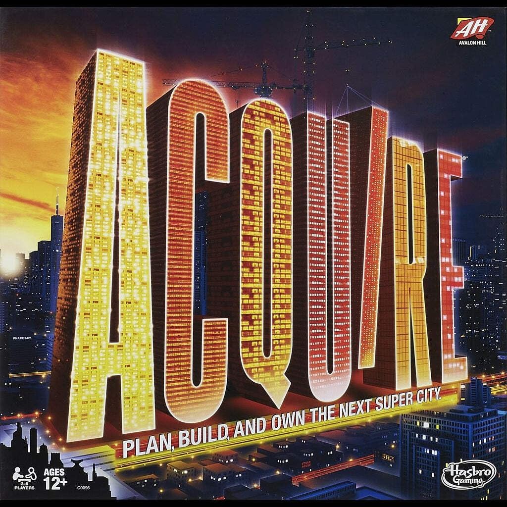 Avalon Hill C00960000 Acquire Revised Board Game