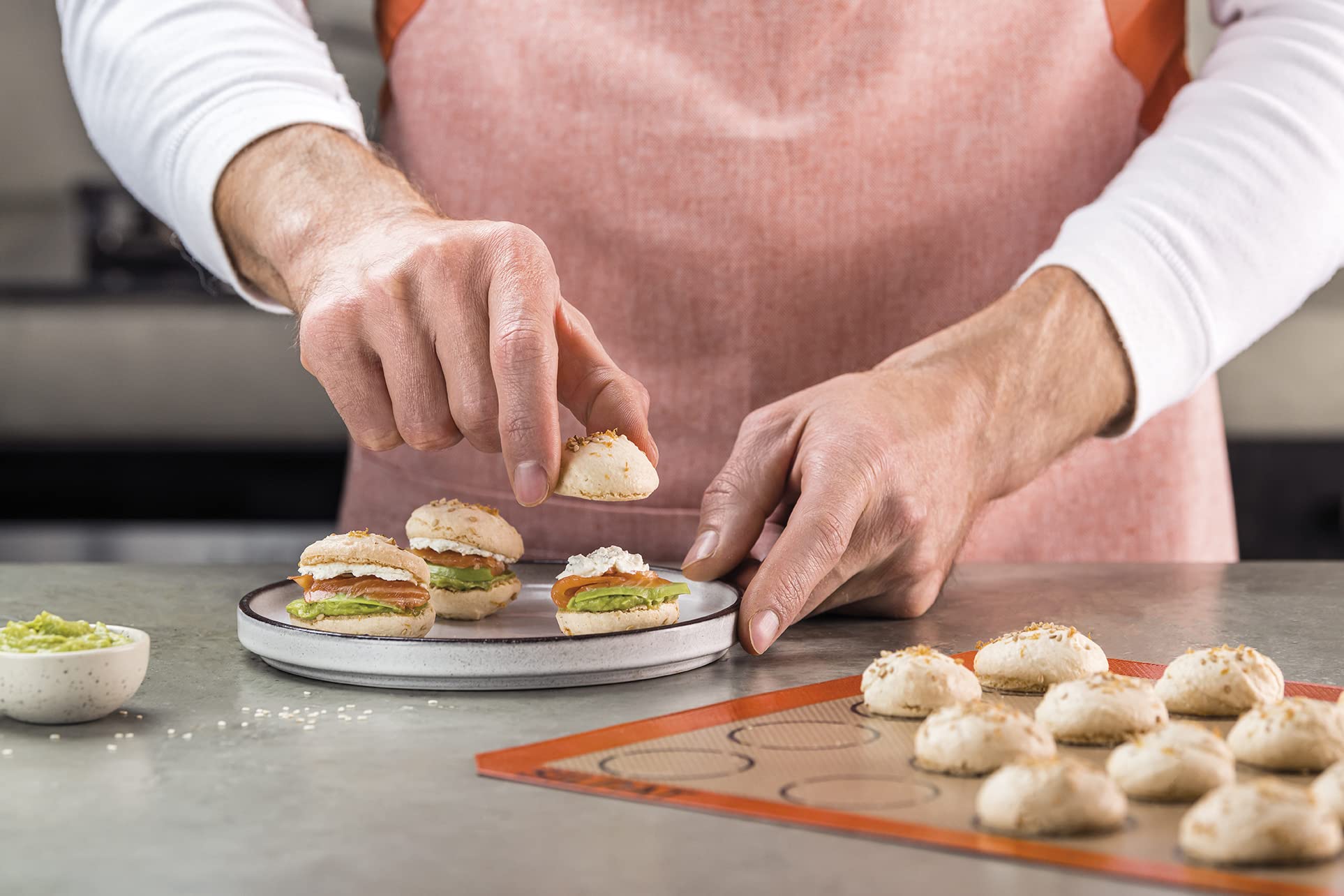 Silpat The Original Perfect Macaron Non-Stick Silicone Baking Mat, 11-5/8