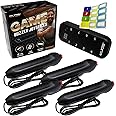 Digital Energy Handheld Game System - Console Displays First Buzz-in - Great for Jeopardy, Family Feud, Trivia and Buzzer Games - Console with 4 Joystick Buzzers