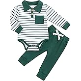 Newborn Baby Boy Girl Clothes Ribbed Knitted Long Sleeve Romper Pants Solid Cotton Infant Fall Winter Outfits 2Pcs