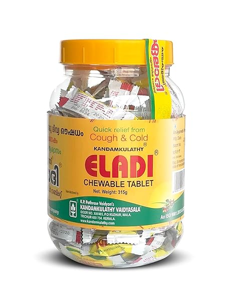 Kandamkulathy Eladi Candy 315g Jar Pack Of 1 Amazon In Health Personal Care