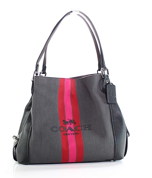 coach edie 31 black
