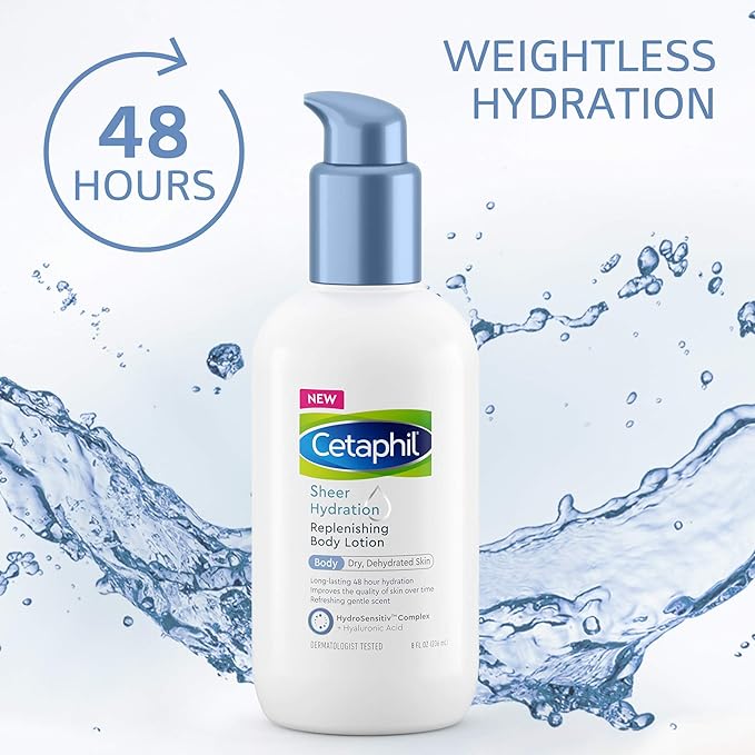 cetaphil sheer hydration body spray moisturizer 7oz