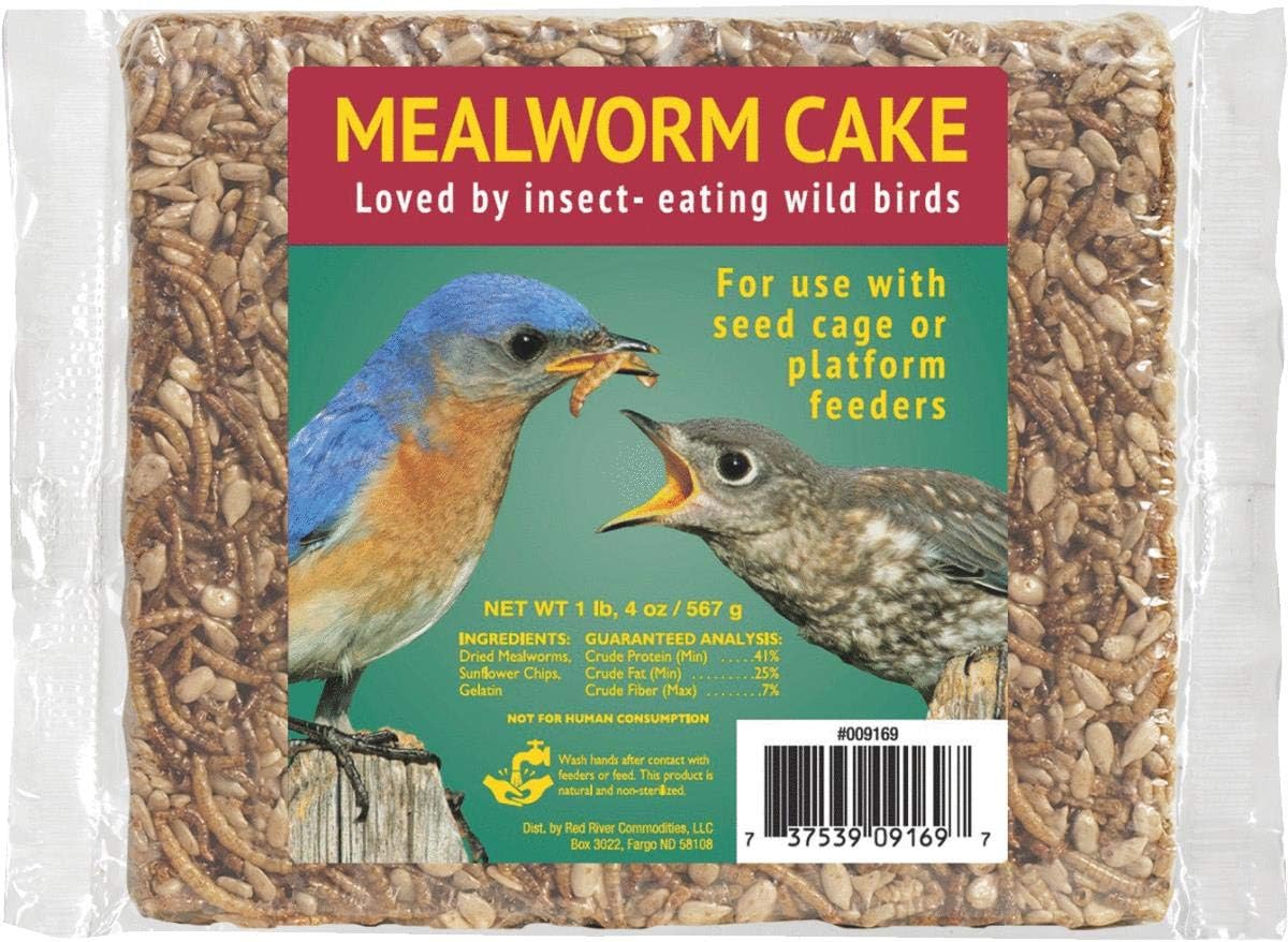 Red River Commod Mealworm Cake 20Oz