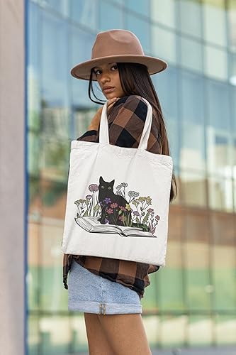 Mahrokh Canvas Tote Bag For Woman Funny Aesthetic Tote Bag With