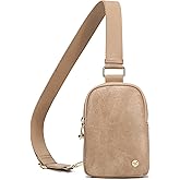 INICAT Anti Theft Crossbody Bag for Women, Small RFID Blocking Sling Purse with Zipper Lock for Travel, Vegan Leather