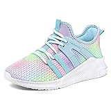 RUNSIDE Girls Tennis Shoes Lightweight Sports Kids
