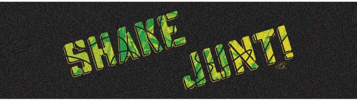 Shake Junt Skateboard Griptape Funkhouser Pro Grip 9" x 33" Black/Green/Yellow