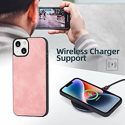 TwoHead Designed for iPhone 14 Wallet Case with