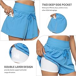 Haowind Runing Shorts for Women Hight Waisted
