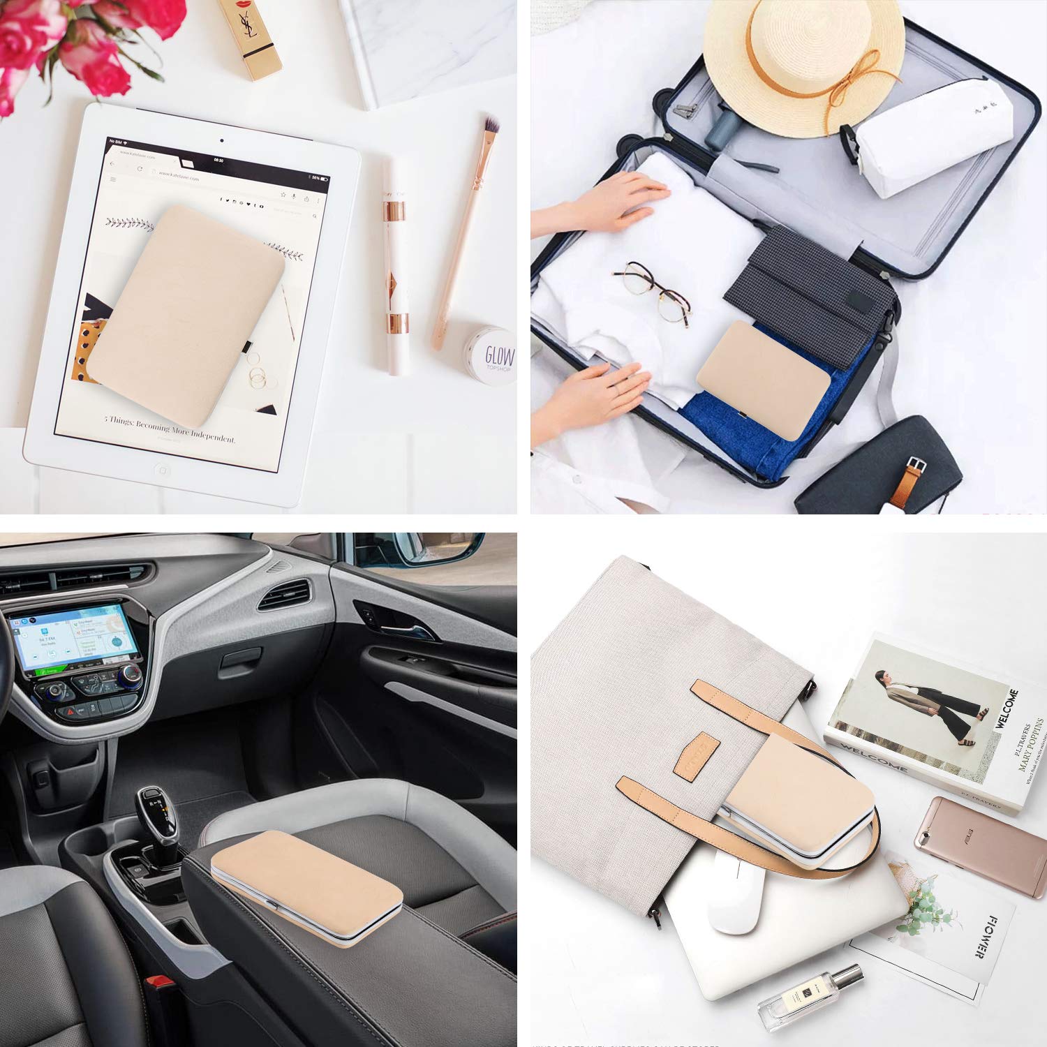 Manicure Set Nail Clippers Pedicure Kit, Professional Rose Gold Stainless Steel Personal Grooming Kit, 18 in 1 Nail Care Tools with Luxurious Leather Travel Case for men and women : Beauty