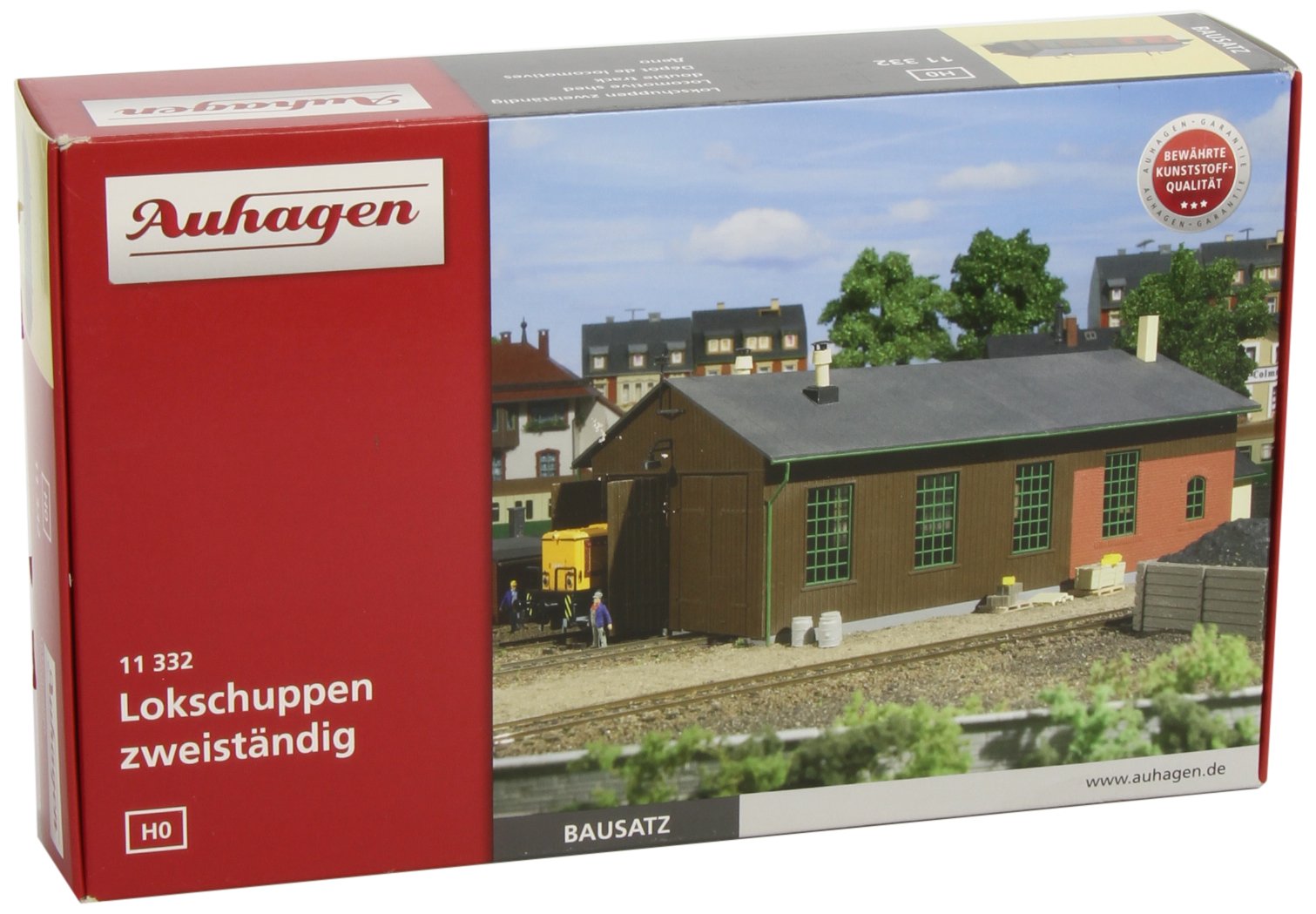 Auhagen 11332 Locomotive Shed Double Track Modelling Kit