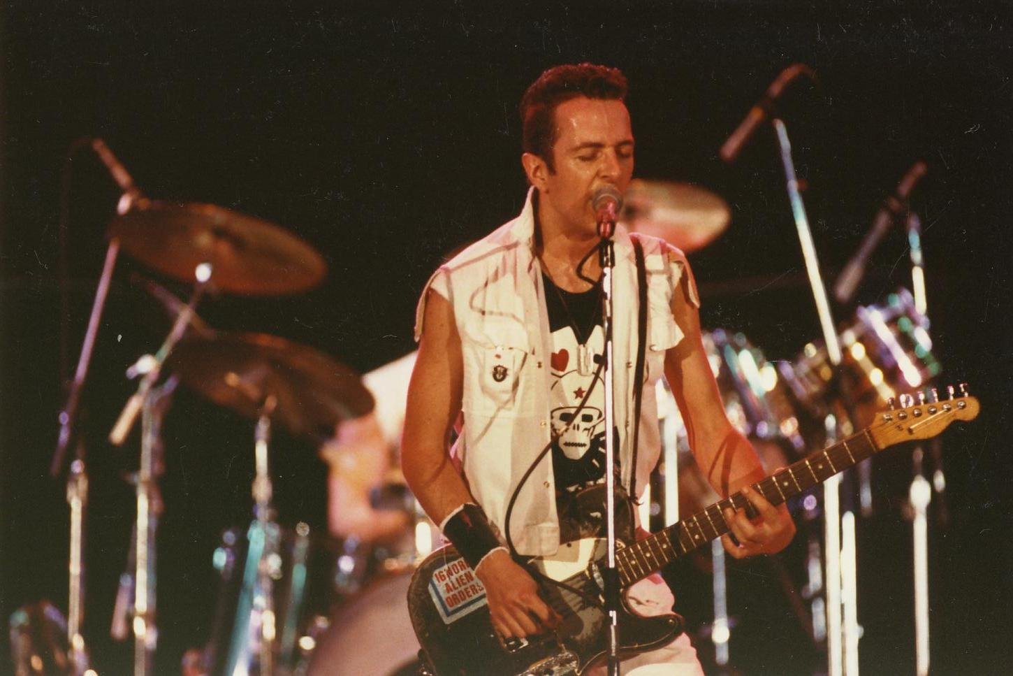The Clash Joe Strummer Poster Punk Rock Music Concert