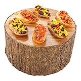 Restaurantware 10 x 5 Inch Rustic Riser For