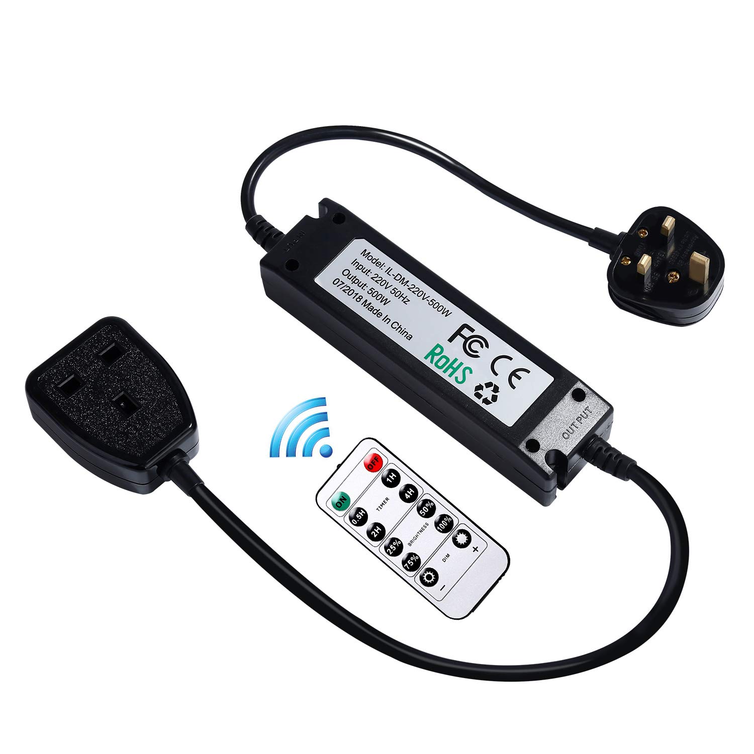 Buy Fityou Plugin Dimmer Switch for Outdoor String Lights and Dimmable