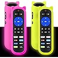 (Pack of 2) Remote Compatible with Roku Players and Roku TV Remote, for Roku Box 1 2 3 4,Roku Express/+, Premiere/+, Ultra and TCL Hisense Onn Element Philips Roku TV with Anti-Lost Case