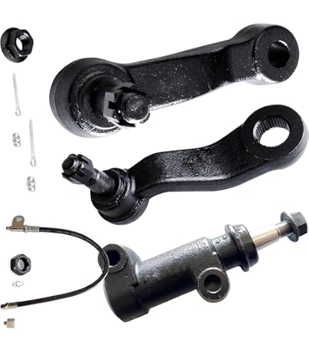 2X MOOG Front Idler And Pitman Arm For 2002 - 06 Cadillac