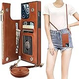Bocasal Crossbody Wallet Case for iPhone 13 Pro Max