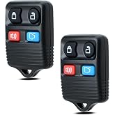 SUPALAND Key Fob Keyless Entry Fits for Ford Mustang Focus Explorer Sport Expedition Taurus Escape Edge Thunderbird Lincoln Town Car Mercury 1999-2014 Remote Control Replacement CWTWB1U311 8S4Z15K601A