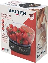 Salter Digital Kitchen Scale 5kg 11lbs with 1.8L Bowl Aquatronic Liquid measure view 8