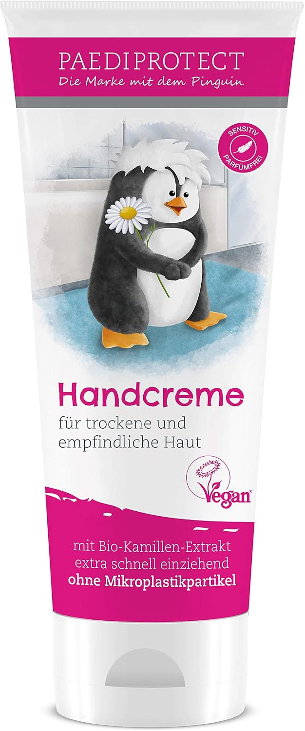 PAEDIPROTECT Hand Cream 75 ml with Organic Chamomile Extract, Hand Cream for Very Dry & Cracked Hands - Image 3