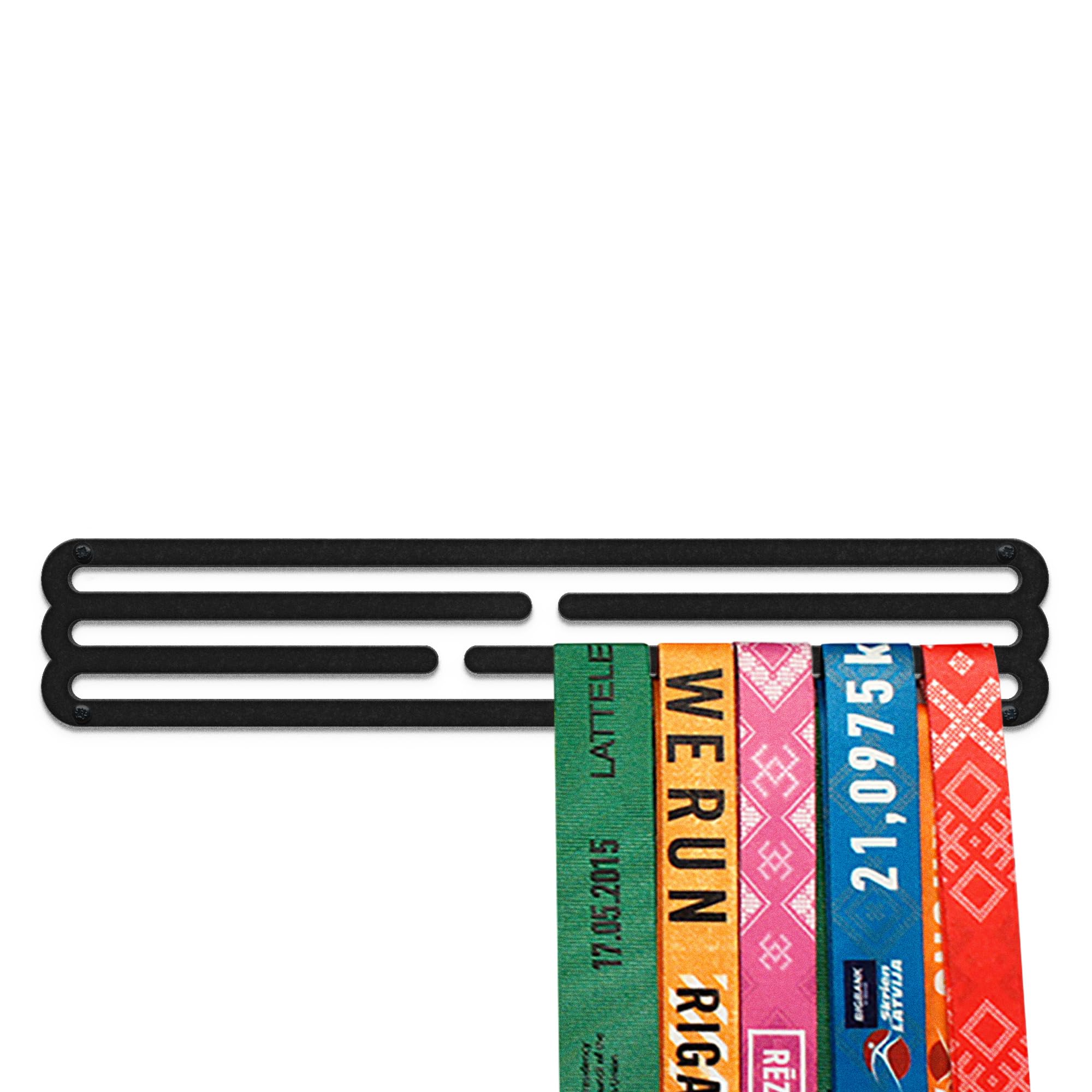 United Medals BLANK Sport Medal Hanger Display | Matte Black Steel Medal holder | (up to 30 medals)