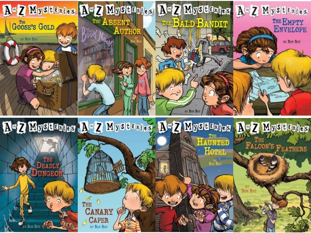 A To Z Mysteries Boxed Set Books A To H The Absent Author