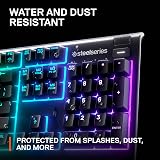 SteelSeries Apex 3 Gaming Keyboard Silent 10-Zone RGB IP32 Waterproof view 5