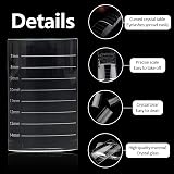 Fatiya U-Type Eyelash Extension Crystal Pallet Lash Holder Tray Tick Marks view 5