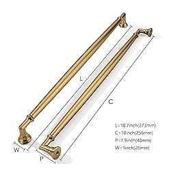 khtumeware 10 Pack 10 Inch(256mm) Champagne Bronze