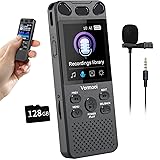 160GB Digital Voice Recorder with Playback - 110