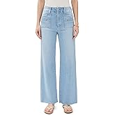 PAIGE Women's Anessa Wide Leg Jeans