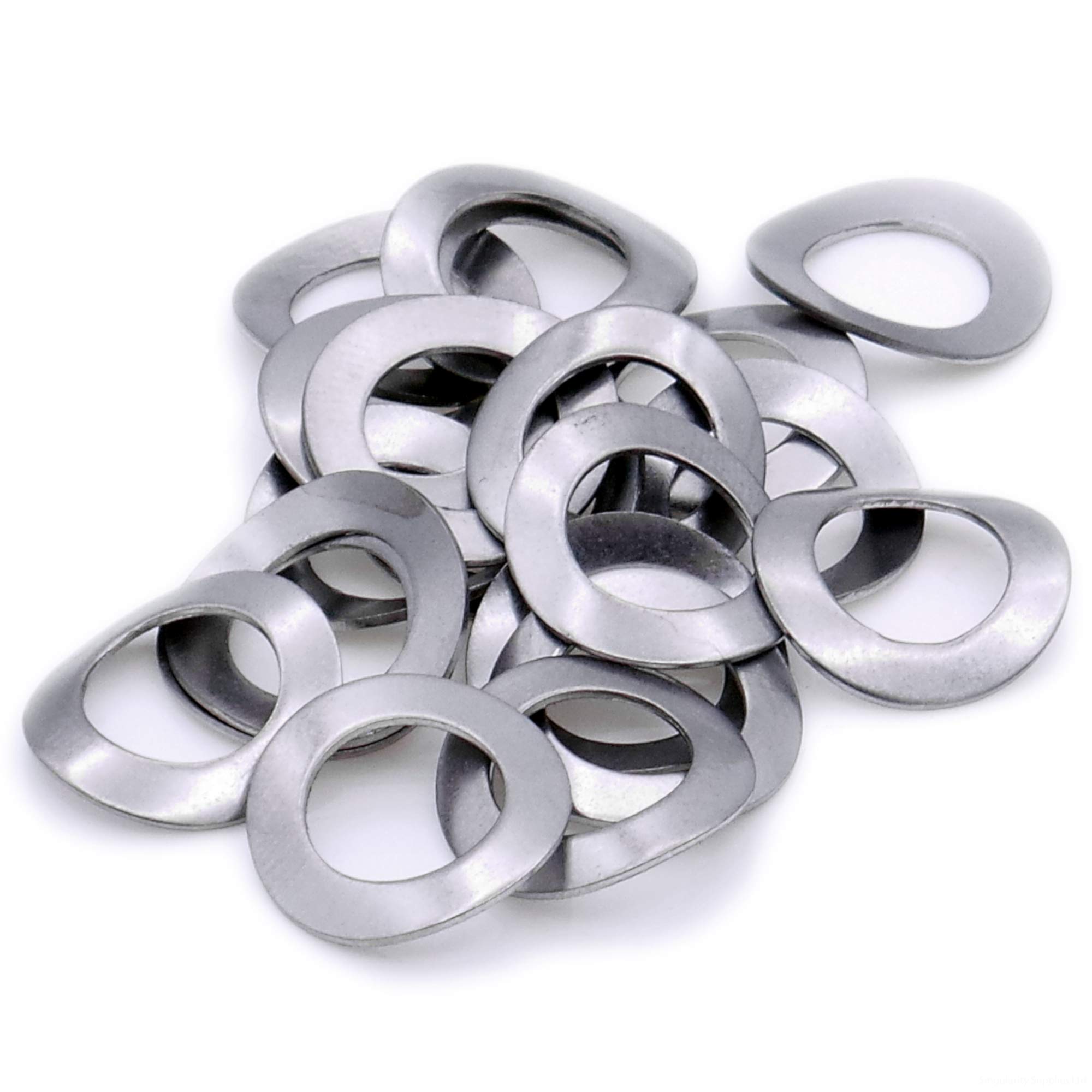 M2.6 (2.6mm) Wave Washer (Form A) - Stainless Steel (A2) (Pack of 20)