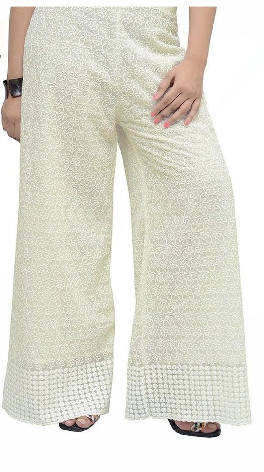 shreyashi's collections women's regular fit palazzo free size