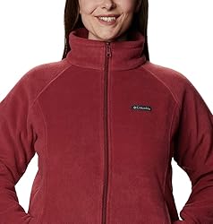 Columbia Women's Benton Springs Full Zip, Marsala