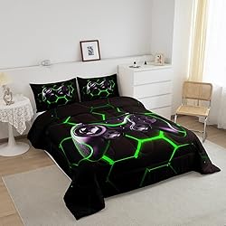 Feelyou Boys Teens Gaming Comforter Set Kids Video