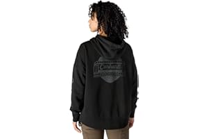 Carhartt Womens Oversized-fit Midweight Hooded Heart Graphic SweatshirtSweatshirt