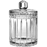 Barski Handmade and Handcut Crystal Cookie Jar/Candy Box, 7"H, 1/2 Litre, 17 oz, Made in Europe