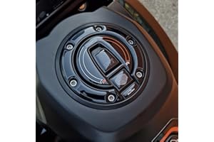 Resin Bike Motorbike 3D Stickers Compatible with Harley Davidson Pan American 1250 - Special 1250 2023. Bike Tank Cap Protection from Impact and Scratches. Sticker 3D Resin Made in Italy