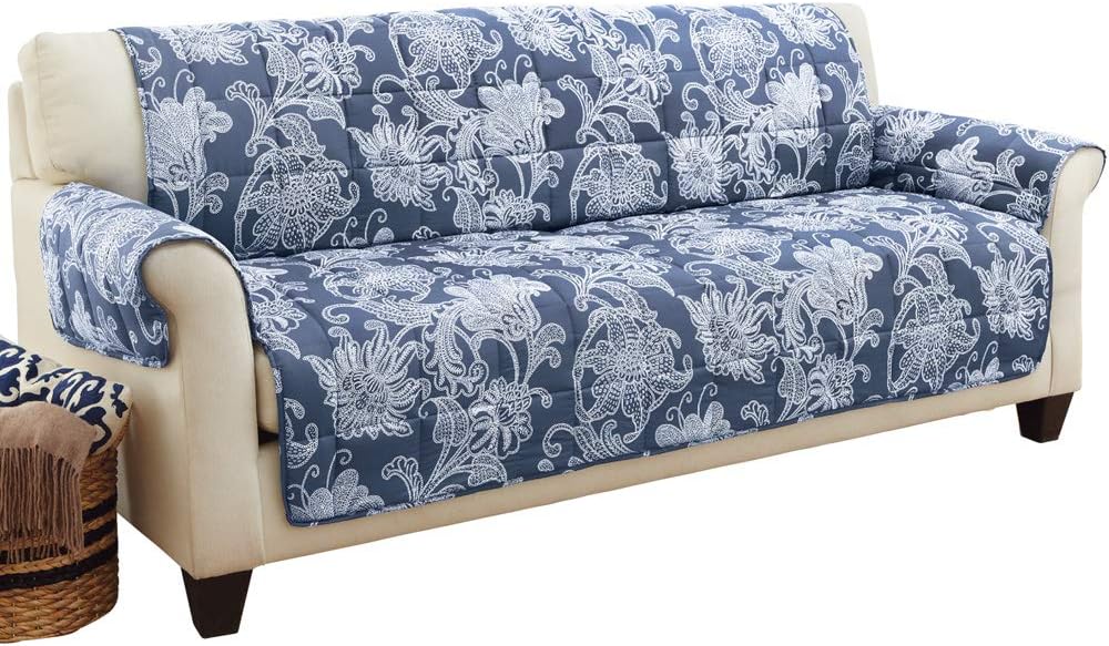 Amazon Com Collections Etc Elnora Floral Quilted Furniture