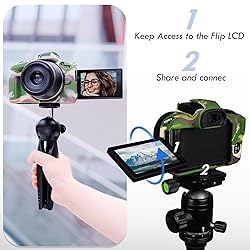 Rieibi EOS R50 Case, Soft Silicone Protective Case