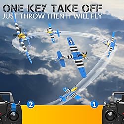 ANTSIR RC Plane for Adults and Kids, 4 Channel