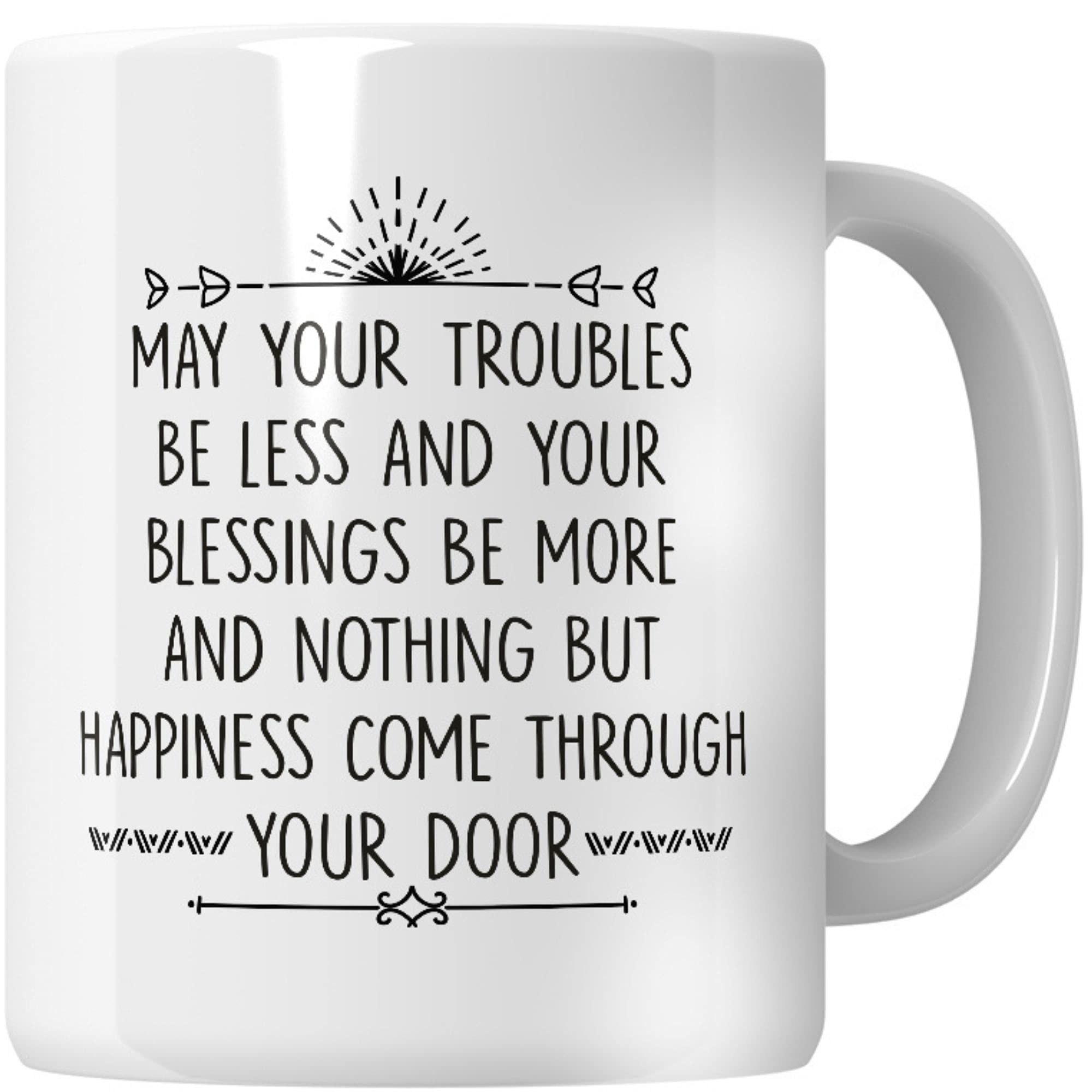 WG - May Your Troubles Be Less,House Warming Gifts for Friends,House Warming Gifts for Friends, House Warming Gifts for Family
