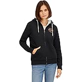 Billabong womens Full Zip Sherpa Lined Hoodie Jacket
