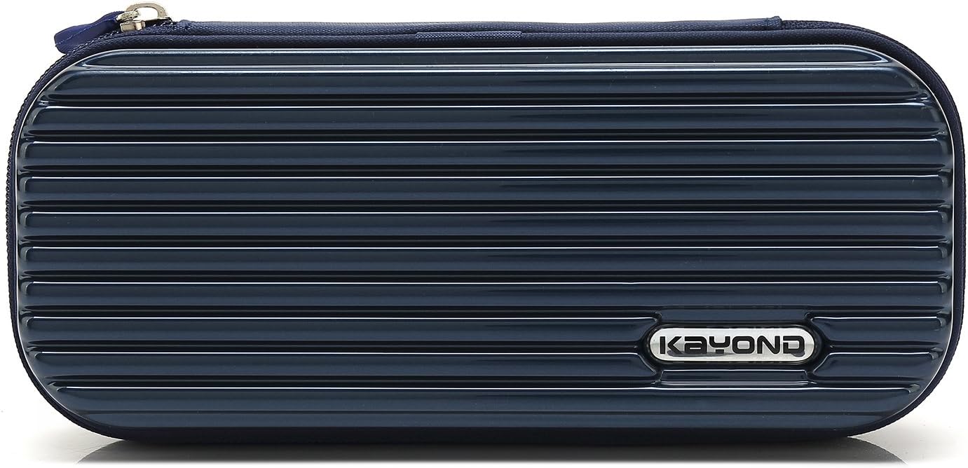 kayond Hard Pencil Case PC Hard Shell case for Executive Fountain Pen,Ballpoint Pen,Stylus Touch Pen (Blue) - Image 3