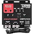 DS18 DBPM100 Digital Bass Processor, 2 Channel Preamp Input/Output, Subsonic Filter, Digital Bass Restoration, Bass Booster, Remote Level Control w/Clip LED, Fully Adjustable Bass Processor