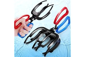 FRAMICS 2 Pcs Fish Gripper Set with 2 Claw/3 Claw Fishing Grippers, Metal Fish Grabber Fish Grippers for Fishing Strong Grip, Waterproof Fishing Pliers Gripper Control Clamp Fish Tool Control Forceps