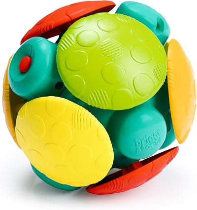 Bright Starts Wobble Bobble Activity Ball Toy Ages 3 Months+
